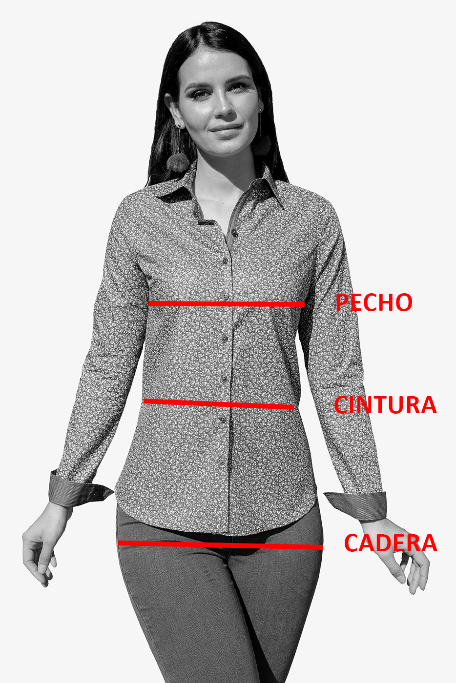 Guía de tallas camisas